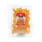 Dried honey oranges in a 180g package by Thong Poon, showcasing vibrant orange slices and glossy, sweet dried fruit.
