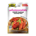 Lobo Clay Pot Baking Seasoning 60g in a sealed package, perfect for enhancing flavor in dry grocery cooking.