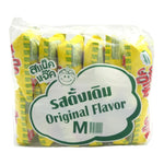 Snack Jack Green Pea snack pack, 15g x12, crispy dry grocery snack with green pea flavor in colorful packaging.