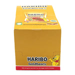 Assorted Haribo Gummy Goldbears in 14g packages, colorful gummy candies from the Haribo snack and confectionery brand.