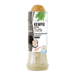 Kewpie Truffle Dressing bottle, creamy Japanese grocery dressing with truffle flavor, used for salads and dishes.