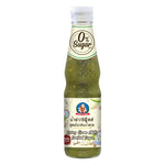 Deksomboon Keto Spicy Green Chili Seafood Sauce 350g in jar, featuring green chili and seafood ingredients for dry grocery use.