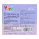 YUPI Yupi Gummy Grape candies, 14g pack, displaying colorful grape-shaped gummies in a clear bag.