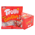 Trolli Sour Cola Club Gummy Candy in 12g package, colorful cola-flavored gummies from Trolli snacks confectionery.