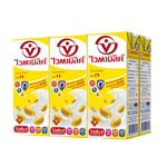 Creamy Vitamilk UHT Soymilk Vegan bottle, showcasing healthy soy beverage in a natural, convenient packaging.