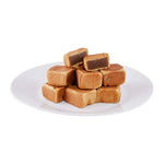 TAE Seng Heng Taro Pastry Dice, 120g, dry snack confectionery with colorful taro-flavored pastry pieces on a white background.