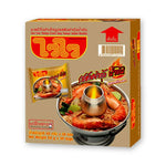 Waiwai Tom Yum Shrimp Cream Instant Noodles in 60g pack, dry grocery, featuring spicy Thai flavor with shrimp and creamy broth.