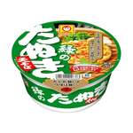 Maruchan Tanuki Tensoba grocery product featuring a bowl of Japanese-style tempura soba noodles with toppings.