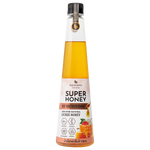 Jar of Khaokho Super Honey Lychee Honey, natural honey product from the grocery collection, showcasing the honey inside the jar.