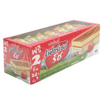 Fershay Rich Layer Strawberry snack pack, 15g x24, dry grocery confectionery with layered strawberry flavor and colorful packaging