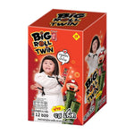 Taokaenoi Big Roll Spicy Grilled Seaweed Snack, 4.2g x12, dry grocery snack pack with crispy, roasted seaweed sheets.