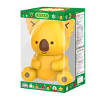 Lotte Koalas March bucket with chocolate-filled biscuit cookies featuring koala character designs, perfect for snacks and treats.