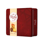 Richy Cookies Assortment Mix 500g featuring a variety of dry grocery snacks and confectionery cookies in colorful packaging.