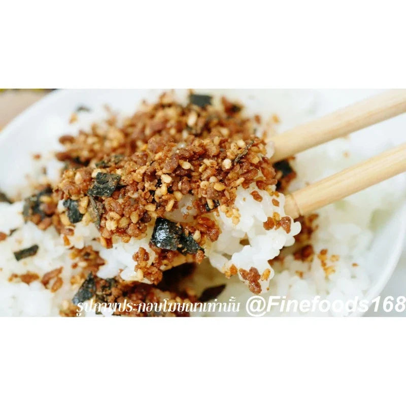 Hamaotome Mazekomi Jukkoku Aona 25g, dried Japanese seaweed snack in clear packaging with label, for dry grocery use.