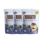 Nezline Nezline Nougatto Nougat Crisp snack with crunchy nougat and caramel coating, displayed in a close-up image.