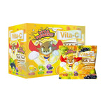 VITA-C Vita-c Vitamin C Multi Fruit Gummy pack of 24, colorful chewy fruit-flavored vitamins in a clear container.