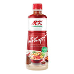 MK Suki Sauce Signature 830g jar, dry grocery product with a label featuring the MK brand and sauce details.