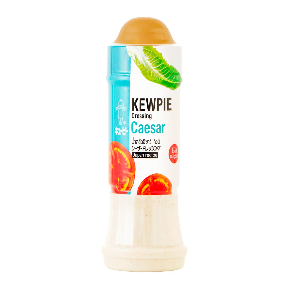 Kewpie Caesar Dressing bottle, a creamy Japanese-style salad dressing with a smooth texture and rich flavor.
