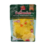 Chada Kiam Chai Salad Rat original recipe, dry grocery product, cut into pieces, packaged for cooking or snacking.