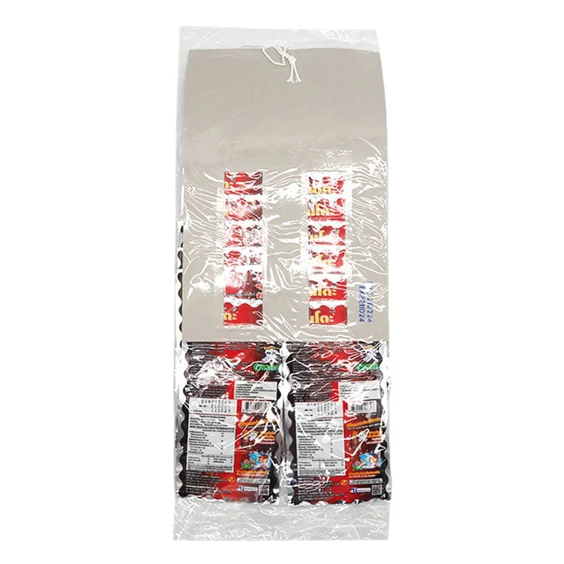 BENTO Bento Squid Seafood Snack with Korean Spicy Sauce, 4g dry snack with dried squid and spicy coating, for savory seafood lovers.
