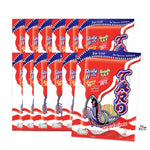 Taro Fish Snack HOT Chilli Flavored, 50g pack, crispy seafood snack from TARO brand in a colorful package.