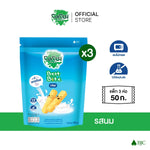 Dozo Best Bite crispy brown jasmine rice puff sticks in milk flavor, snack confectionery with crunchy rice puffs.