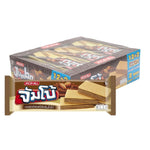 JACK N' JILL Jumbo Cocoa Cream Filled Wafers, 30g x12, stacked snack with chocolate-flavored filling and crispy wafer layers.