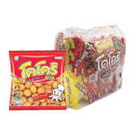 Cocori Ball Corn Snack Squid Flavor 12g, packaged in a bright bag, crispy corn snack with squid flavor from COCORI brand.