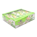 Pack of Lausanne wafer snacks with coconut and pandan flavor, 30g x12, featuring crispy wafers in colorful packaging.
