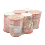 Mama Tomyum Rice Stick, 50g x6 pack, dry grocery product featuring spicy Thai flavors and rice-based snack sticks.