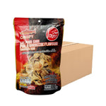 O-yua Fish Skin Crispy Salmon Mala BBQ flavor snack, 20g, showing the seasoned, crispy fish skin snack product from O-YUA.