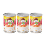 Chuen JAI Lychee in syrup 500g jar, dried fruit, packed in a box, suitable for desserts and sweet recipes.