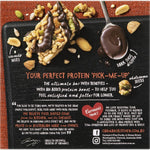 Carman's Salted Dark Chocolate and Almond Protein Bars, grocery product with chocolate, almonds, and salted flavor.