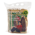 Chacha Sunflower Seeds Coconut Flavor 30g pack, close-up of crispy sunflower seeds with coconut coating, in a clear bag.