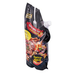 Pure Foods Spicy BBQ Sauce 800g bottle with vibrant label, perfect for grilling and adding flavor to meats and vegetables.