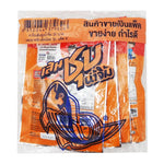 TARO spicy cuttlefish-flavored taro sauce coated fish snack in 18g x6 pack, dry grocery seafood snack with crunchy texture