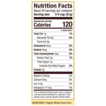 Bag of Bob's Red Mill Organic Whole Grain Corn Flour for baking and cooking, displaying the product label and grain texture.
