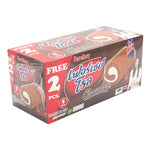 Fershay cake roll filled with cream and chocolate flavor, 20g each, in a pack of 12, shown in a close-up image.