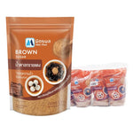 Mitr Phol Brown Sugar 500g pack, 4 packs, showing the brown sugar and packaging for dry grocery shopping.