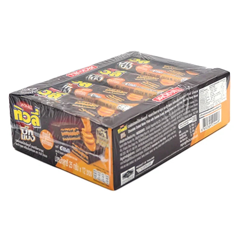 Tivoli Big Bang Cookies 25g, dry grocery snack, showing a package of TIVOLI branded cookies with colorful packaging design.