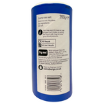 Sainsbury's coarse sea salt in a clear container, showing large salt crystals for cooking and seasoning.