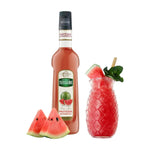 Mathieu Teisseire Watermelon Syrup 700ml bottle, ideal for flavored drinks and beverages.