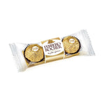 Ferrero Rocher Chocolate T3 600g box of assorted hazelnut chocolates in gold foil wrappers, ideal for gifting or snacking.