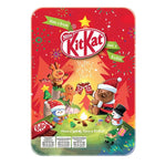 KitKat seasonal festive chocolate break bar in 97.4g package, showing the chocolate wrapper with festive design.