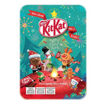 Kitkat chocolate seasonal festive break 97.4g, a crispy wafer chocolate bar from KITKAT in festive packaging.