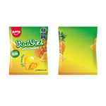 Amos Peelerz Gummy Assorted Fruit candies in a 608g bag, colorful dried fruit snacks, ideal for dry grocery and confectionery.