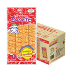 BENTO Bento Squid Seafood Snack in 4g packets, featuring sweet and spicy flavor, displayed in a close-up shot.