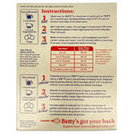 Betty Crocker Super Moist Yellow Cake Mix package with baking instructions and ingredients on a grocery store shelf