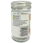 Sainsbury's saffron spice jar, showcasing vibrant red and orange threads of saffron in a clear glass container.