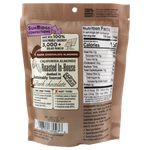 Dark chocolate almonds from Sunridge Farms, a confectionery snack with glossy chocolate coating and crunchy almond inside.